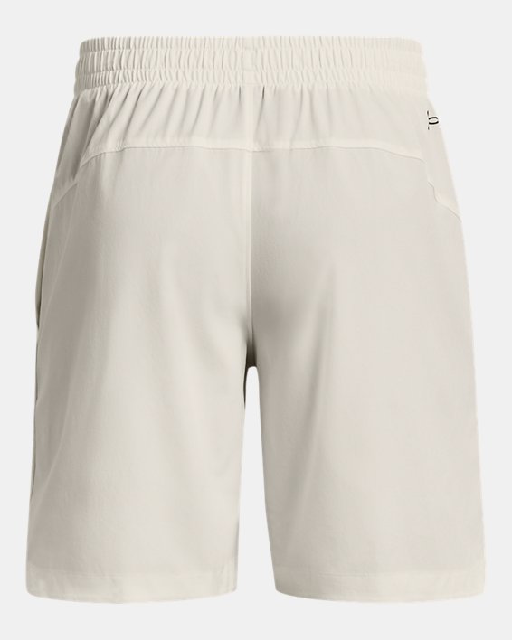 Men's Project Rock Woven Shorts, White, pdpMainDesktop image number 6